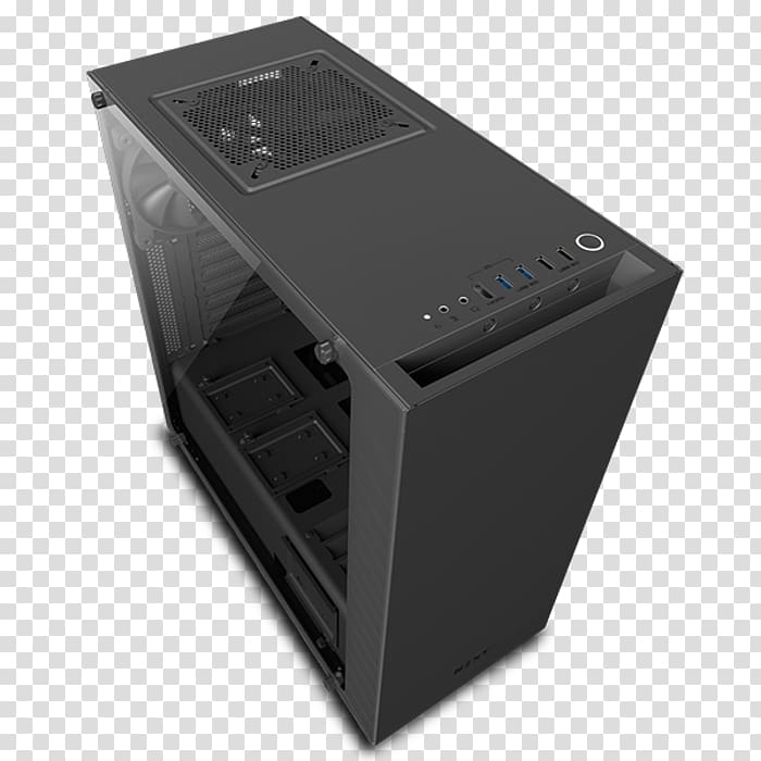 Computer Cases & Housings Power supply unit Nzxt ATX Gaming computer, engenharia transparent background PNG clipart