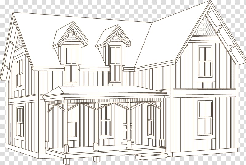 victorian house outline clip art