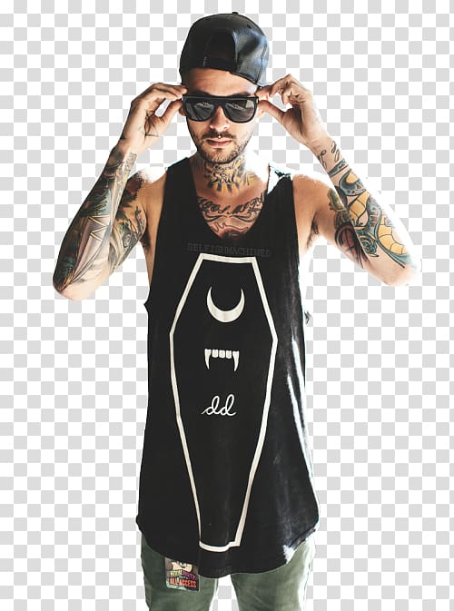 Mike Fuentes T-shirt Pierce The Veil Tattoo Fashion, veils transparent background PNG clipart