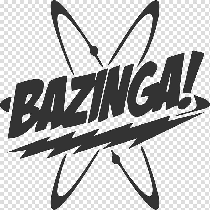 Sheldon Cooper Bazinga Decal Sticker, others transparent background PNG clipart