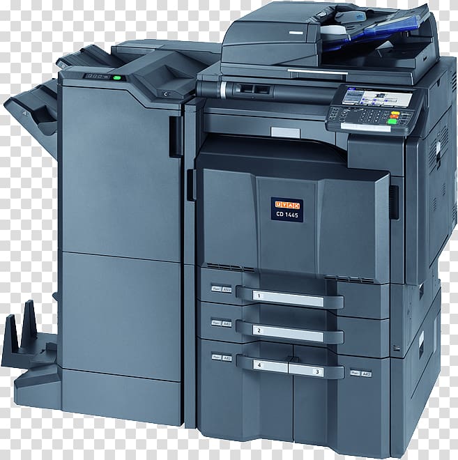 Multi-function printer copier Kyocera Toner, printer transparent background PNG clipart