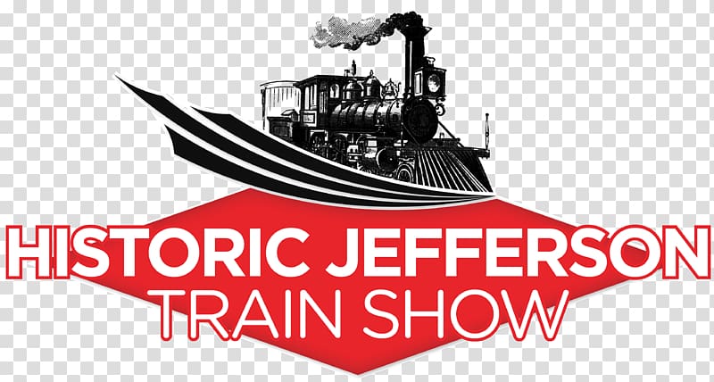 Historic Jefferson Railway Rail transport Train Steam locomotive, train transparent background PNG clipart