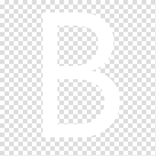 Black and white Point Angle Pattern, Letter B transparent background PNG clipart