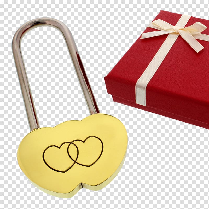 Padlock Love lock Heart, padlock transparent background PNG clipart