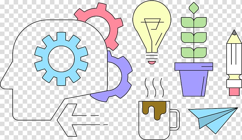 Invention Creativity Icon, Light bulb invented the inspiration for success transparent background PNG clipart