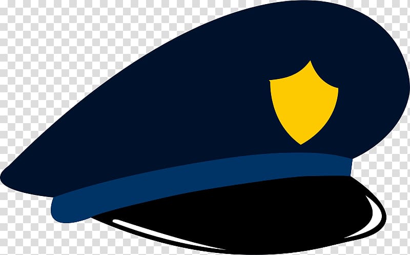 blue and black police cap art, Custodian helmet Police officer Hat , Authority transparent background PNG clipart