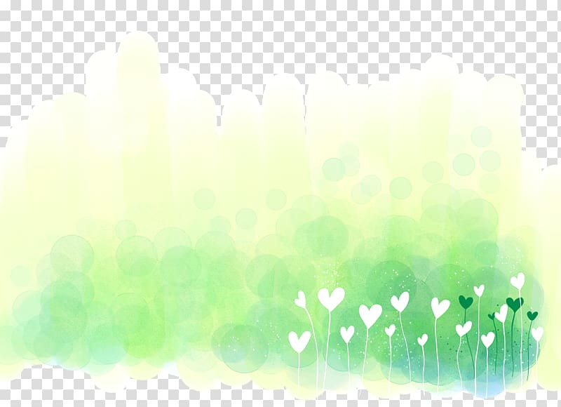 Green Sunlight Illustration, Fresh green background transparent background PNG clipart