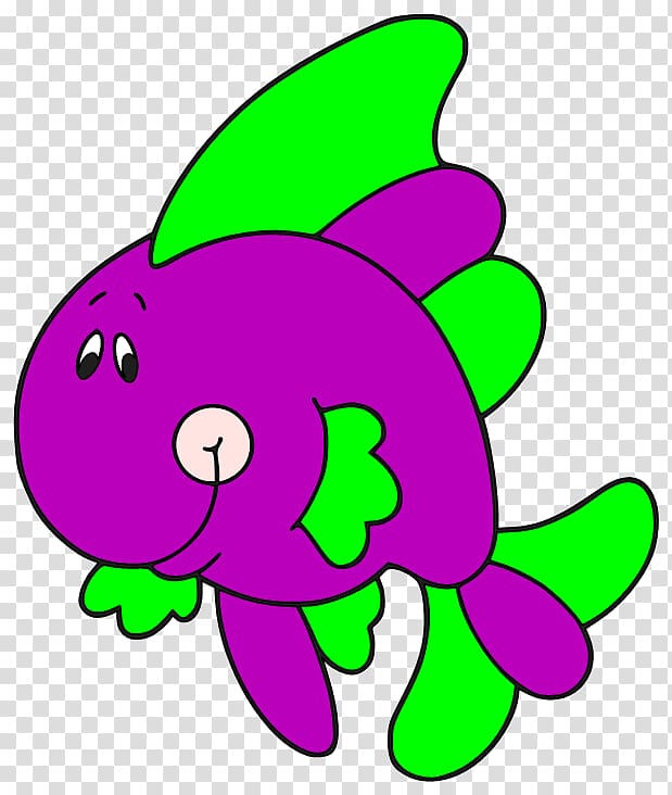 Animal Magenta Purple Cartoon , purple fish transparent background PNG clipart