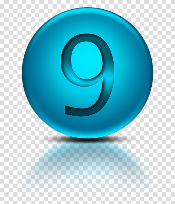 Computer Icons Number , Number 9 Free transparent background PNG clipart