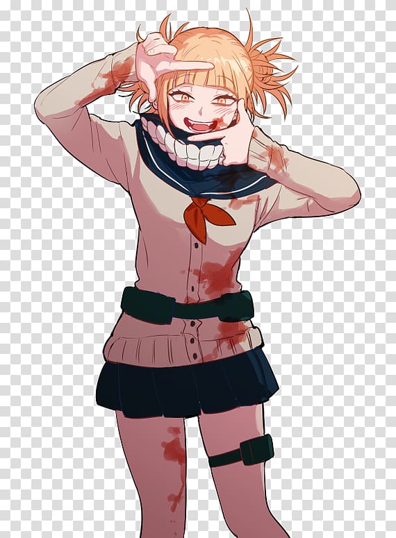 Himiko Toga from Boku no Hero Academia, My Hero Academia: One\'s Justice Toga, Himiko Toga transparent background PNG clipart