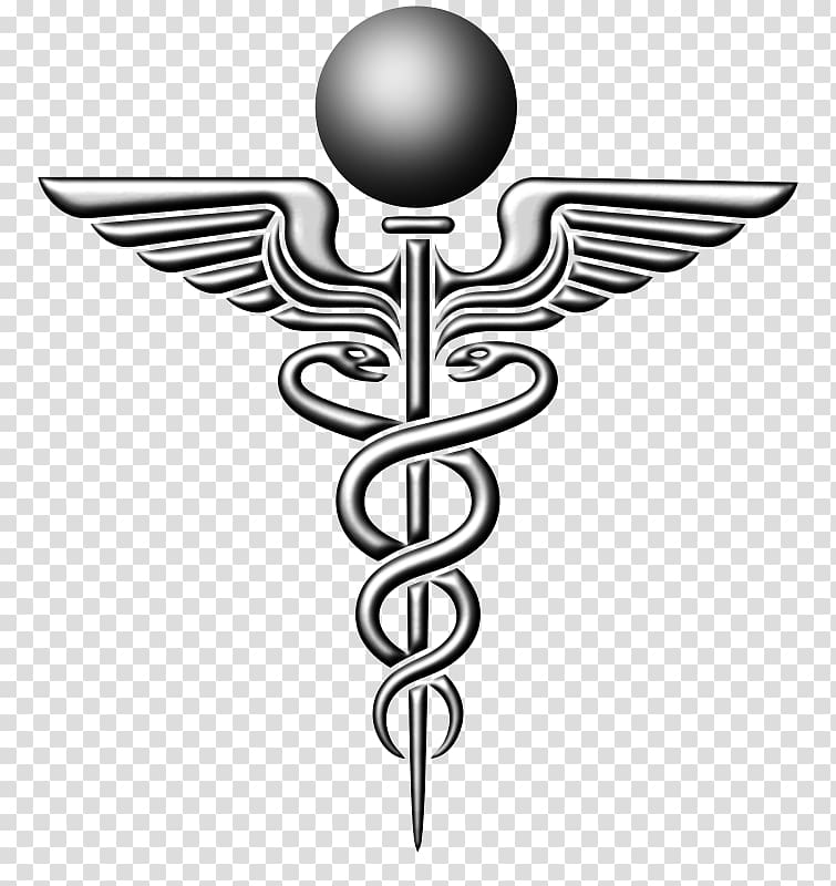 Caduceus as a symbol of medicine Staff of Hermes Caduceus Corporation Physician, symbol transparent background PNG clipart