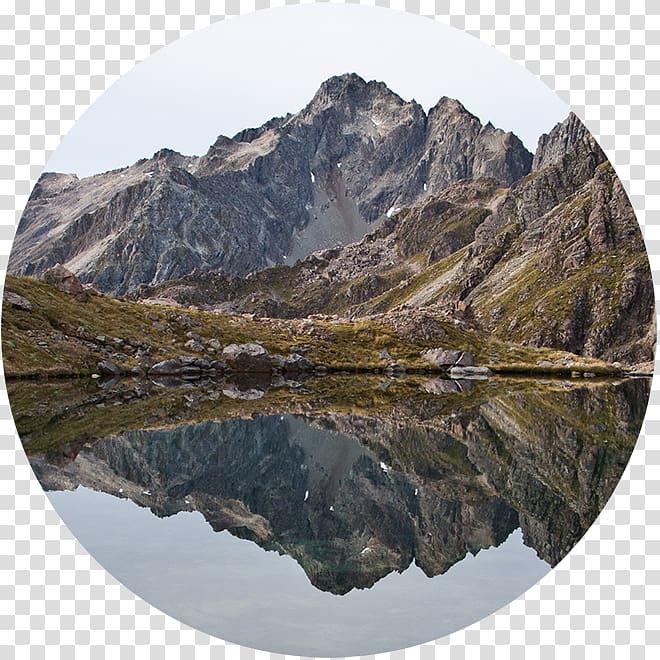 Southern Alps Lake District Te Moana Tarn, lake transparent background PNG clipart