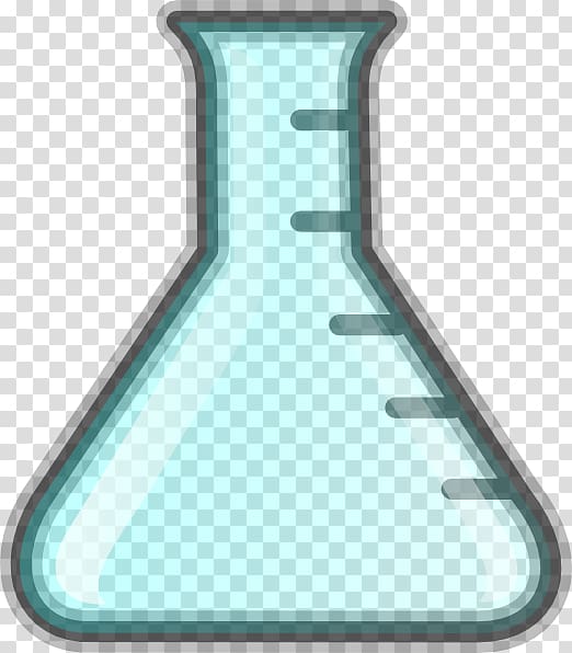 Laboratory Flasks Beaker Erlenmeyer flask , science transparent background PNG clipart