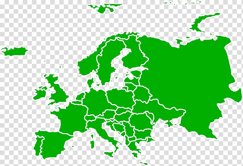 europe blank map no borders