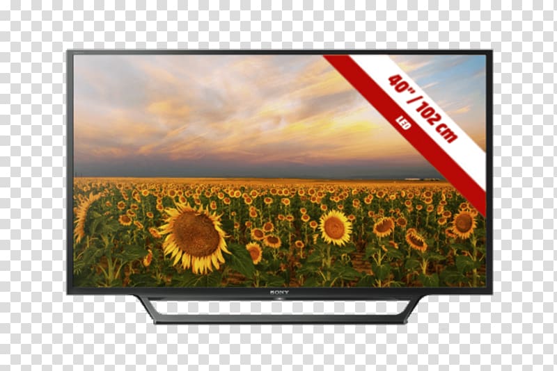 Bravia Motionflow HD ready LED-backlit LCD High-definition television, sony transparent background PNG clipart