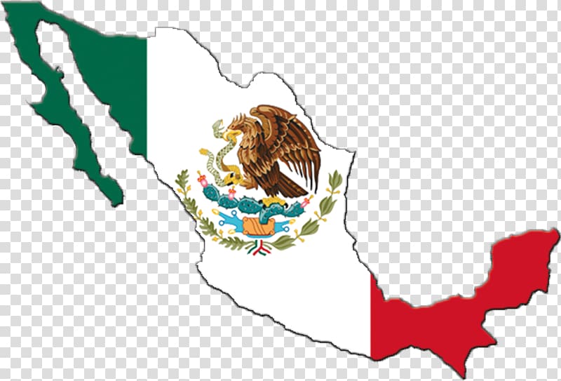Flag of Mexico Blank map, map transparent background PNG clipart
