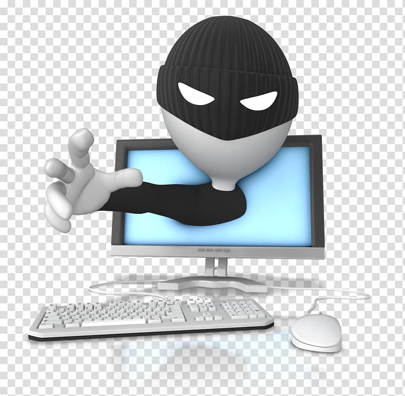Computer security Malware , thief transparent background PNG clipart