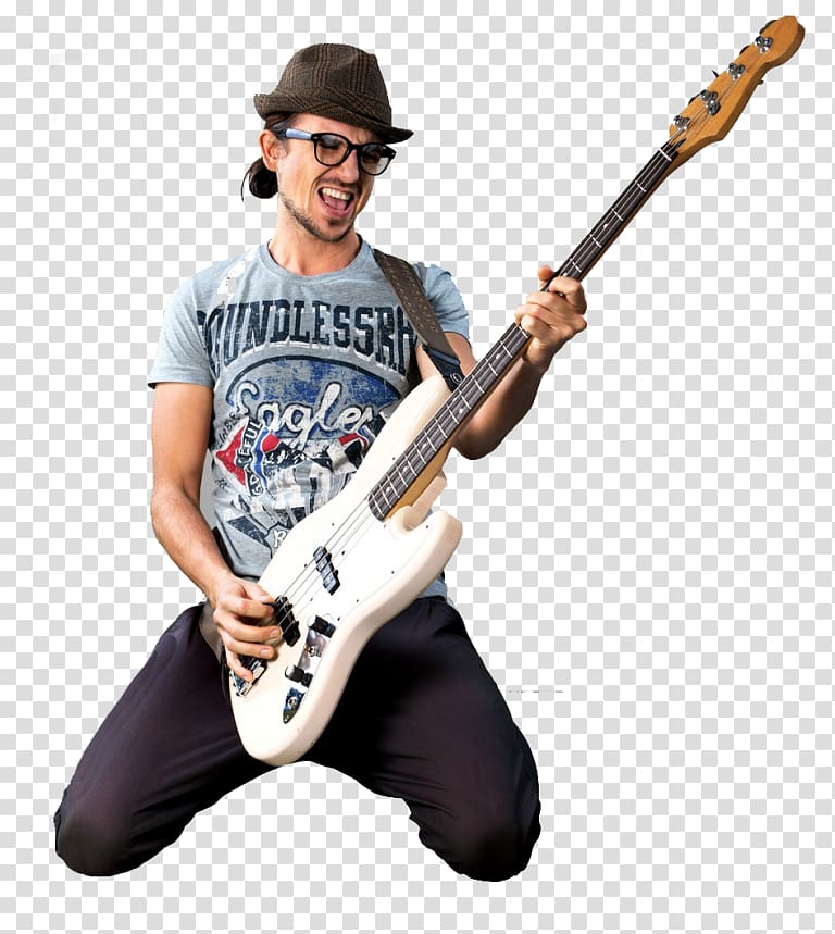 Bass guitar Electric guitar Microphone Slide guitar, Bass Guitar transparent background PNG clipart