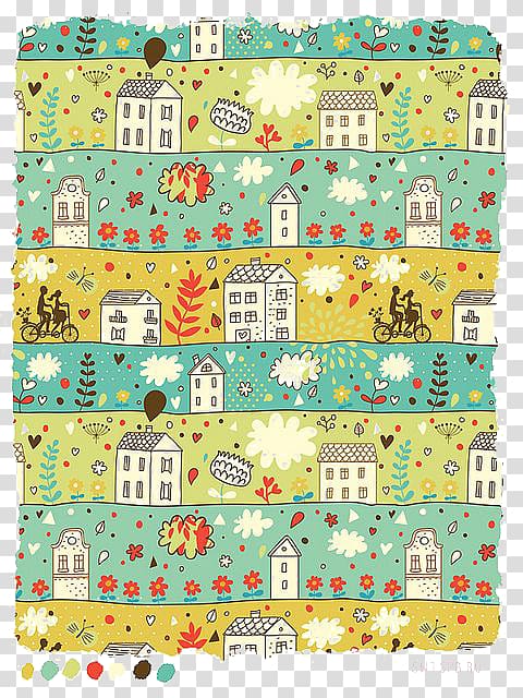 Pattern, Graffiti small house transparent background PNG clipart