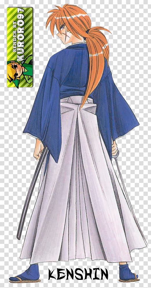 Kenshin Himura Kaoru Kamiya Hajime Saitô Rurouni Kenshin Manga, manga transparent background PNG clipart