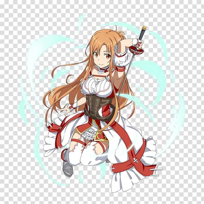Asuna Sword Art Online: Hollow Realization Kirito Sword Art Online: Hollow Fragment Leafa, asuna transparent background PNG clipart