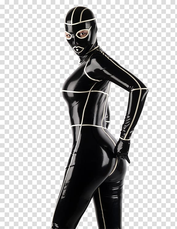 Latex clothing Catsuit Latex mask, others transparent background PNG clipart