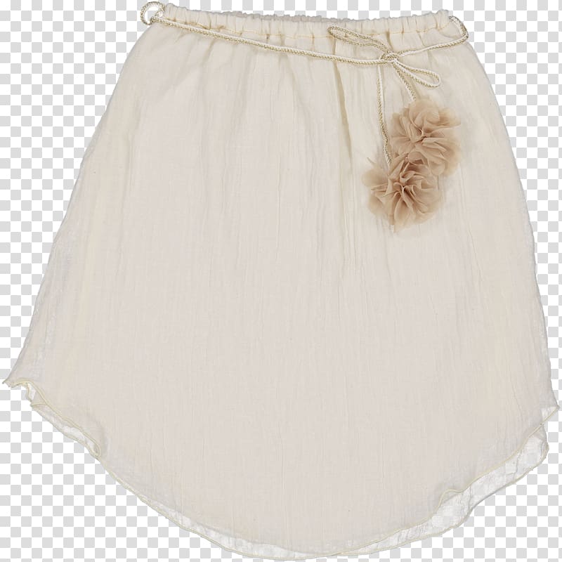 Skirt Beige, gauze transparent background PNG clipart