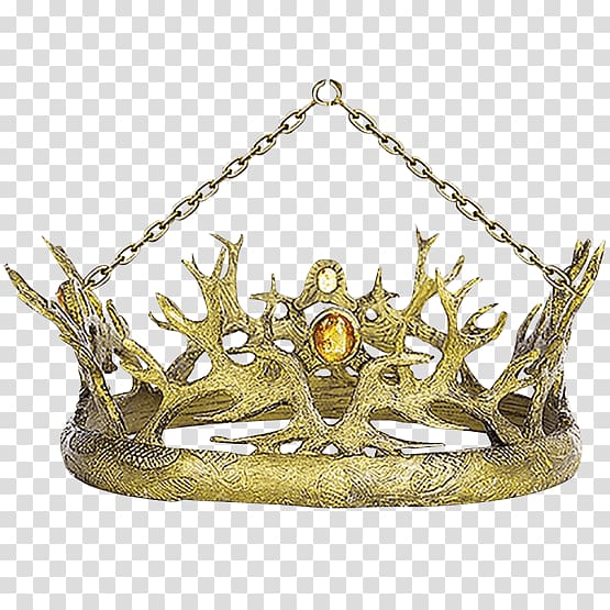 Robert Baratheon Joffrey Baratheon A Game of Thrones A Golden Crown, crown decoration transparent background PNG clipart