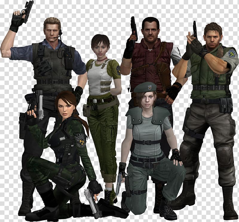 Rebecca Chambers Resident Evil 4 Albert Wesker S.T.A.R.S., others transparent background PNG clipart