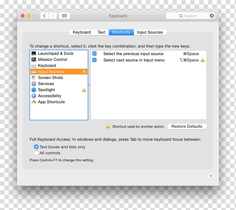 Computer keyboard MacBook Pro Keyboard shortcut macOS, text box tab transparent background PNG clipart