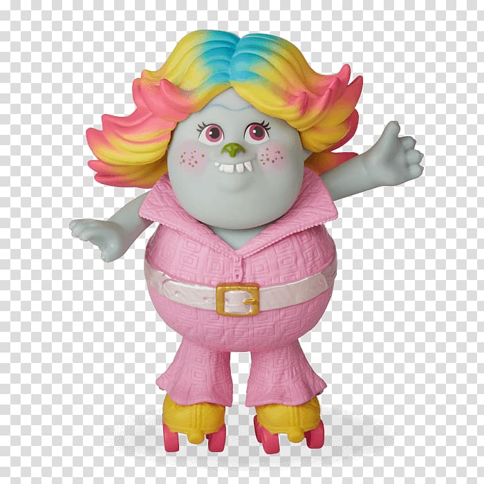 Trolls Doll Figurine Toy, Bridget transparent background PNG clipart