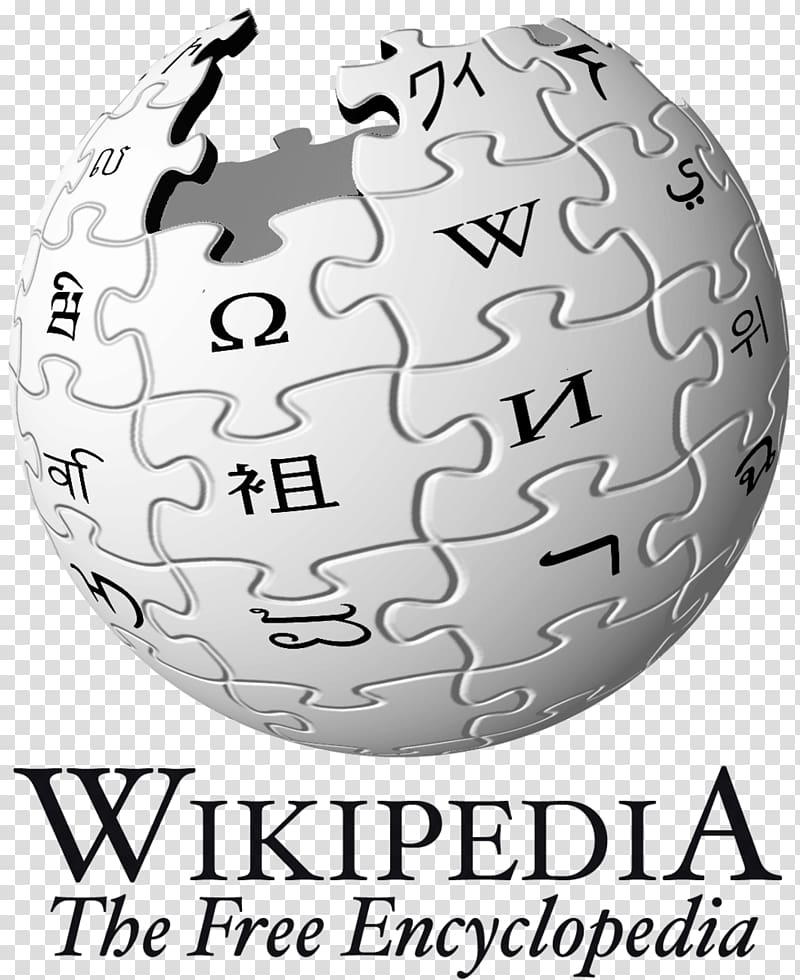 Wikipedia logo Edit-a-thon German Wikipedia Encyclopedia, big transparent background PNG clipart
