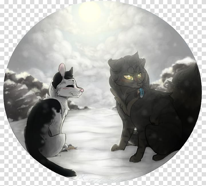 Whiskers Cat Artist, Let It Snow transparent background PNG clipart