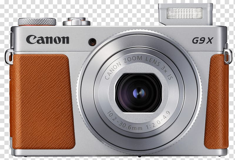 Canon PowerShot G9 X Point-and-shoot camera, digital camera transparent background PNG clipart