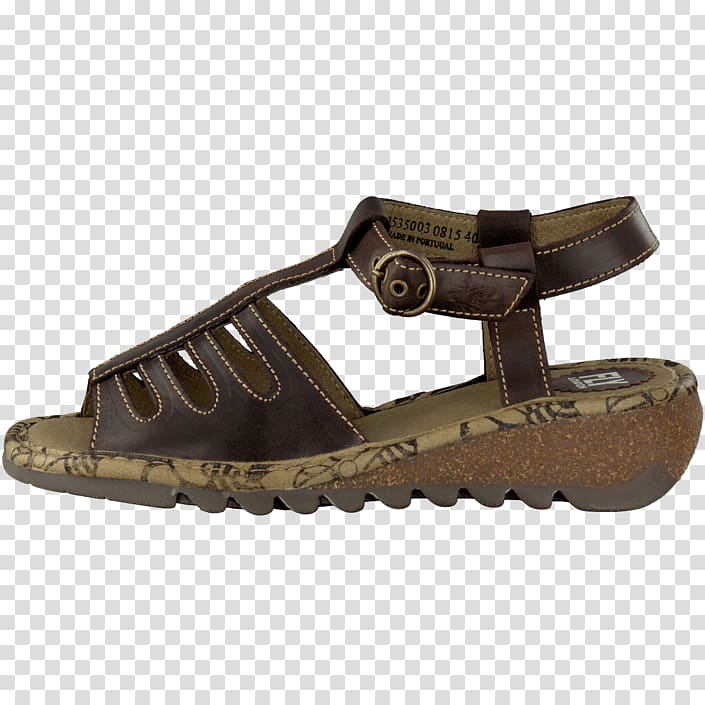 Shoe Sandal Sneakers Brown Clog, fly front transparent background PNG clipart