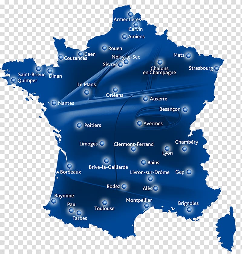 France Blank map Road map, france transparent background PNG clipart