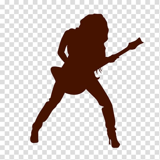 Hanover Theatre for the Performing Arts Silhouette Guitarist Rock music Rock and roll, Silhouette transparent background PNG clipart