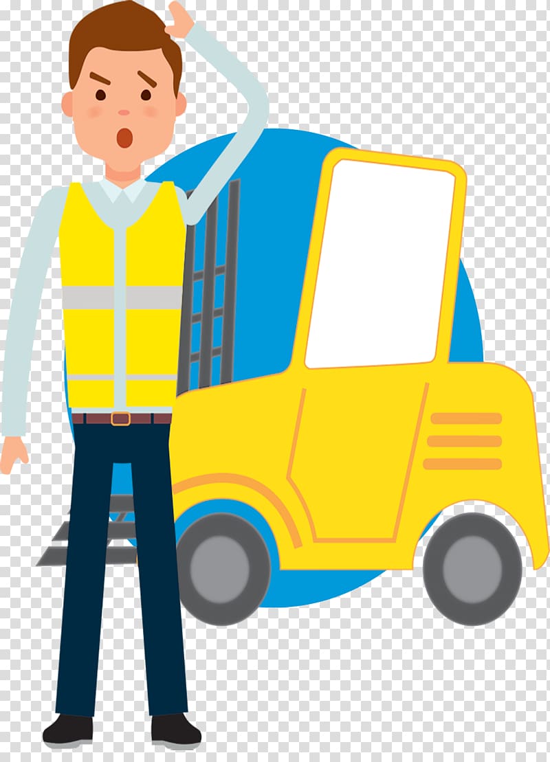 Cartoon Forklift Warehouse , warehouse management transparent background PNG clipart