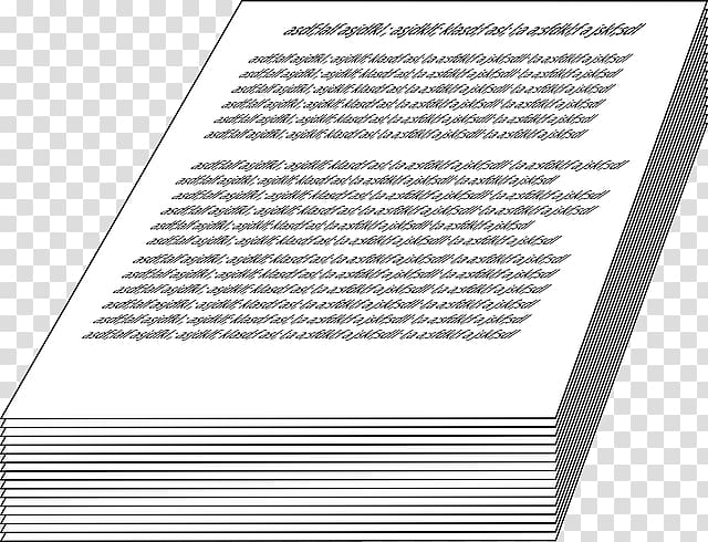 Paper Education Document Book Manuscript, pile of papers transparent background PNG clipart