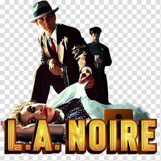 L.A. Noire Cole Phelps Murder Game Computer Icons, Noire transparent background PNG clipart