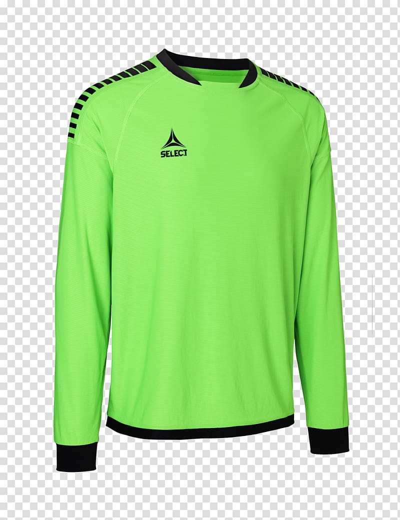 Football Select Goalkeeper Shirt Brazil, Green T-shirt, football transparent background PNG clipart