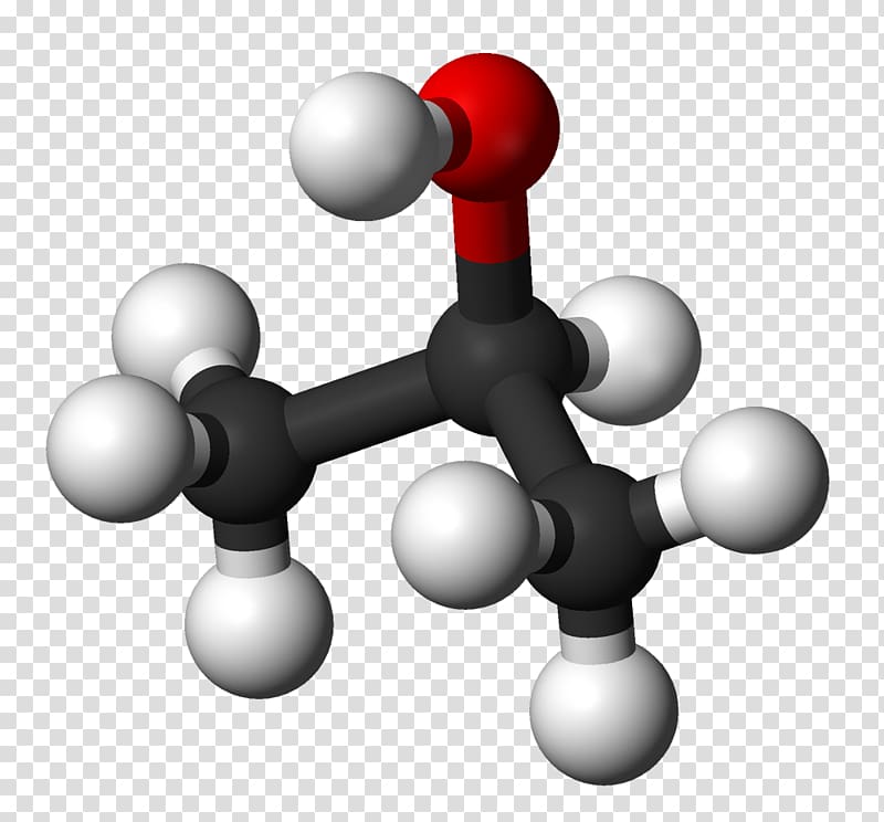 Isobutane Isomer Alkane Propane, Tridimensional transparent background PNG clipart
