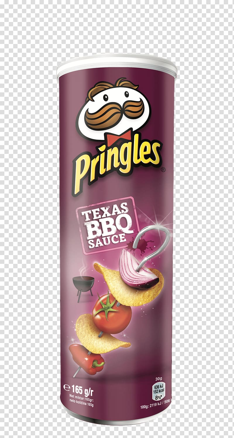 165 g/r Pringles texas bbq sauce can, Pringles Texas BBQ Sauce transparent background PNG clipart