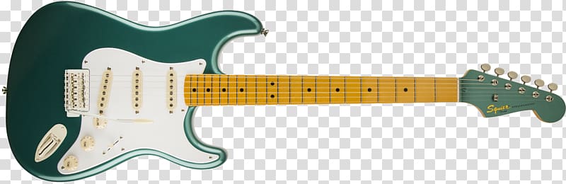 Fender Squier Classic Vibe 50s Stratocaster Electric Guitar Fender Stratocaster Fingerboard, electric guitar transparent background PNG clipart