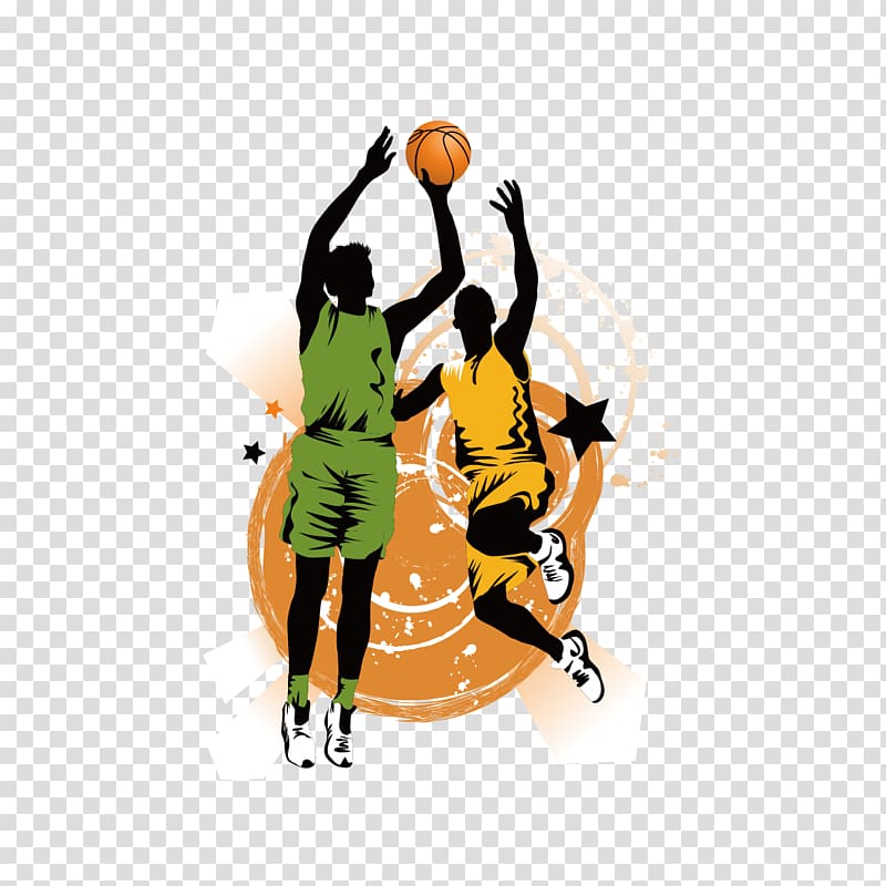 Basketball Slam dunk , playing basketball transparent background PNG clipart