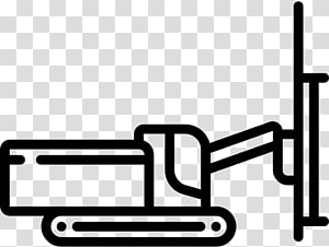 Tunnel boring machine Architectural engineering Excavator Crane, excavator transparent background PNG clipart thumbnail