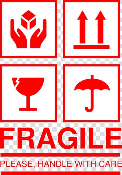 Fragile logo, T-shirt Label Sticker Zazzle , Fragile Symbol transparent background PNG clipart