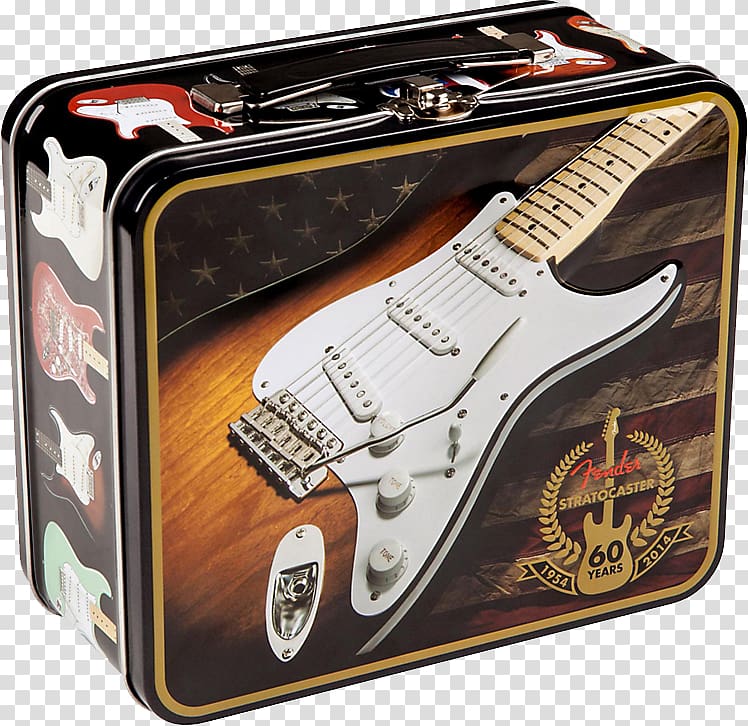 Bass guitar Lunchbox Fender Musical Instruments Corporation Fender Stratocaster, Bass Guitar transparent background PNG clipart