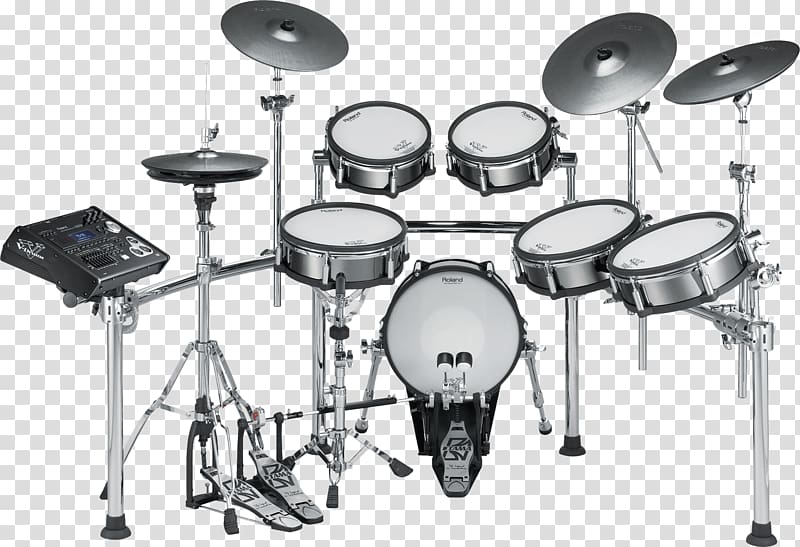 Roland V-Drums Electronic Drums Roland Corporation, drum kit transparent background PNG clipart
