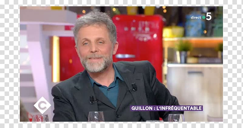 Thierry Ardisson Salut les Terriens Canal+ Canal 8 Television, Guillonpainturaud transparent background PNG clipart